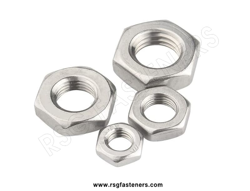 hex thin nut din 439 1